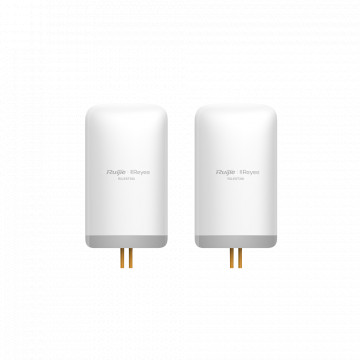 Reyee - drahtlose Verbindung bis zu 5 km - Frequenz 5,15 GHz 5,85 GHz - Basierend auf 802.11 b/g/n/ac - IP54, Outdoor -Anpassung - 2 kombinierte Einheiten