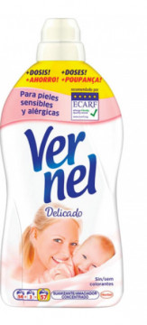 RN -3146 - Softener Concentrated Clothing Vernel 1.311 LTS Delicate 57 Doses