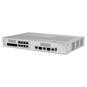 Router convergente de segurança empresarial. - 2 portas 10GE/2.5GE combinadas (1 WAN e 1 LAN). - Suporte para gerir até 500 utilizadores. - Firewall Integra, WAC, encaminhamento e comutação. - Desempenho de largura de banda de 2 Gbps. - Dissipação térmica