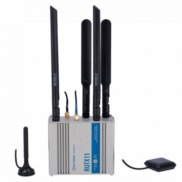 Router industrial 4G LTE Cat 6 até 300 Mbps - Resiliência com Dual SIM e failover automático - Wi-Fi 5 Wave 2 Dual-Band até 867 Mbps - 4 portas Gigabit Ethernet de alta velocidade - Bluetooth 4.0 LE e localização GNSS - VPN avançada: IPsec, OpenVPN e Wire
