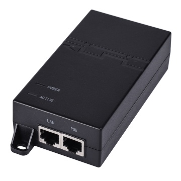 Ruijie - Poe IEEE802.3AT Injecteur - Ports RJ45 10/100/1000 Mbps - Power 30 W - Distance maximale 100 m - Conception compacte