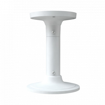 SAFIRE SAMART Plafond Support - Hauteur 194,9 mm - Diamètre de base de la chambre 138,7 mm - APT pour une utilisation à l'étranger - Couleur blanche - fabriquée avec alliage d'aluminium