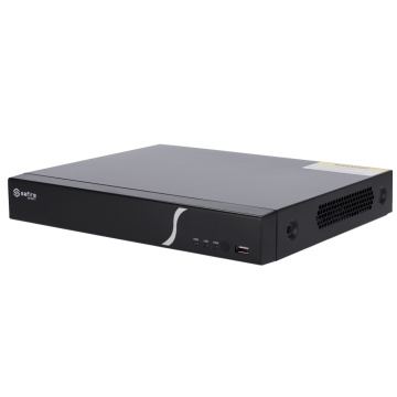 Safire Smart – NVR-Recorder für IP-Kameras der B2-Reihe. - 8-Kanal-Video / H.265+-Komprimierung - Auflösung bis zu 8 Mpx / Bandbreite 80 Mbit/s - 4K-HDMI- und VGA-Ausgang / 1 Festplatte. - Gesichtserkennung / Intelligente Suche