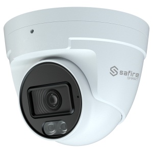 Safire Smart - Câmara Turret IP gama B1 com luz dupla - Resolução 8 Megapixel (3840×2160) - Lente 2.8 mm | Microfone integrado - Luz IV dupla + LED branco 20~30m - Impermeabilidade IP67 | PoE (IEEE802.3af)
