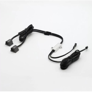 Sensor de Encastrar Duplo Redondo Castanho de Encosto de Porta PRO 12-24 60W