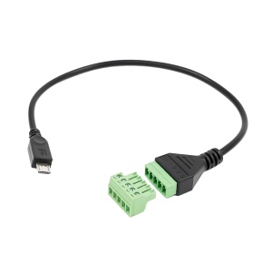 Shelly Pill Micro USB Terminal AddOn - Expande pinos lógicos para terminais físicos - Permite adicionar sensores aos módulos Shelly Plus - Facilita a instalação de firmware alternativo - Compatível com Micro-USB: 5V DC regulados - Utilização principal: Li
