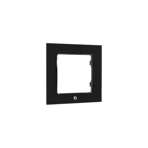 Shelly Wall Frame 1 - Moldura decorativa individual para um visual elegante - Permite agrupar dois interruptores Shelly - Compatível com Wall Switch 1, 2 e 4 botões - Acabamento branco brilhante de alta qualidade - Design minimalista com bordas retas
