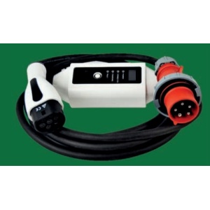 SOFLIGHT – MBC-POR02332A – Dreiphasiges tragbares Ladegerät Typ 2 – 32 A – max. 22KW