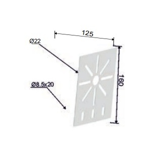 Soflight-CC-Sup-CX-01-HDG-1-Hot Galvanisé Boîte de dérivation