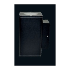 Soflight - SL -1961 -BK - Quadratwand Applikat 2xgu10 Schwarz