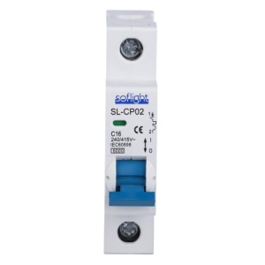 SOFLIGHT - SL-CP03163 - Disjuntor Magneto-Termico 1P 63A 10KA Curva C