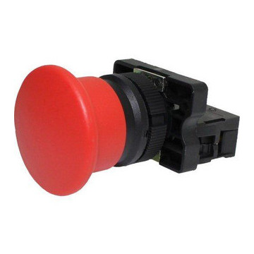 Soflight - SL -CPB01 -AC42 - Bouton de champignons sans ENC. Plastique rouge m22