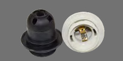 Soflight - SL -E8027P - Schwarzer E27 -Unterstützung mit Treatle