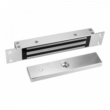 Sol electromagnético - A puerta simple - Fortaleza de retención 500 kg - Modo de apertura Fallar Seguro (NC) - Asamblea chocar - Sensor de estado