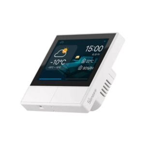 SONOFFNSPANEL - Ecrã multifuncional HMI inteligente WiFi Touch c/ interruptor (2 canais) - Branco