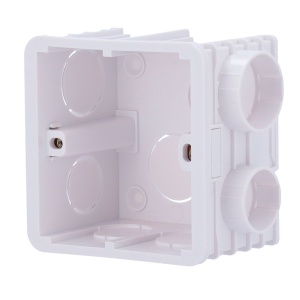 Soporte para videoportero - Específico para AK-E20S - Medidas: 95 (An) x 83 (Al) x 53 (Pr) mm - Fabricado en plástico - Montaje empotrado - Fácil instalación