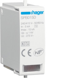 SPB015D - CART. RECHARG L-N dans 5KA IMAX 15KA HAGER EAN: 3250615515339