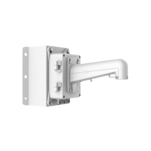 Suporte de esquina com caixa de conexão - Caixa de conexões - Apto para uso no exterior - Apto para instalção em esquina - Cor branco - 314 (Al) x 255.5 (Lg) x 546.4 (Fd) mm