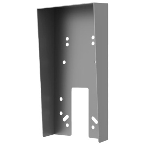 Suporte de superfície - Específico para o controlo de acesso - Compatível com DS-K1T344x - Com viseira - 178 (Al) x 85 (Lg) x 42 (Pf) mm - Fabricado em SECC