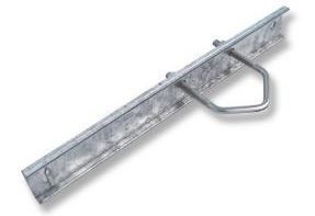 Suporte Mastro Zinco+RPR Chumbar "U" reforçado [ 30 x 250 x 9mm]