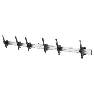 Suporte Menuboard - Peso suportado 50 Kg/monitor - VESA 600x400 mm/monitor - Inclinação 0º ~ -20º - Rotação 100 / [%VAR%] - Disposição 3x1