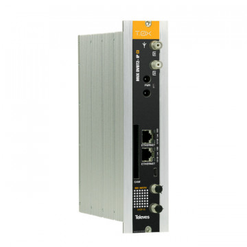 T.0X Serpentina DVB-T/T2-IP CI (Multicast/Unicast, SPTS) Multiplexor: 4 Canales (DVB-T/T2) : 32 IP Corrientes