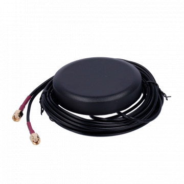 Teltonika – 4G-Antenne für Autodach – Frequenz 698–960 und 1710–2690 MHz – SMA-Stecker – Impedanz 50 Ohm – RG174-Kabel 3 Meter lang