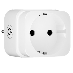 Tomada inteligente - ZigBee 3.0 - Carga máxima 16 A - Estatísticas de consumo - Temporizador e calendário - Compatível com a aplicação BelaHome