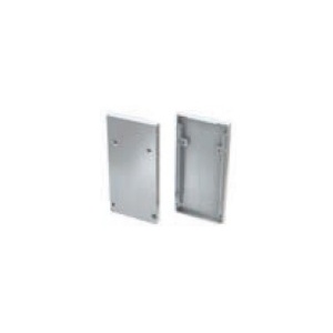 Topo Aluminio Branco P/Perfil DULIO