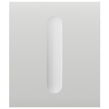 Touchpanel für dimmbaren Lichtschalter – Kompatibel mit AJ-LIGHTCORE-DIMMER – LED-Hintergrundbeleuchtung – Kontaktloses Touch-Center-Panel – Weiße Farbe – Ajax – LightSwitch CenterButton (Dimmer)