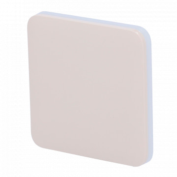 Touchpanel für einen Lichtschalter – Kompatibel mit AJ-LIGHTCORE-1G / -2W – LED-Hintergrundbeleuchtung – Kontaktloses Touchpanel – Elfenbeinfarbe – Ajax – LightSwitch SoloButton