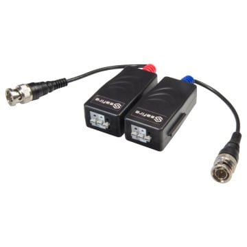 TRANSED PASSIVE TRANSCEPTOR - 4N1 (HDTVI / HDCVI / AHD / CVBS) - 1 Video Channel - Passive, 2 Pin Connector - Range: 190 ~ 440 m - 2 Units