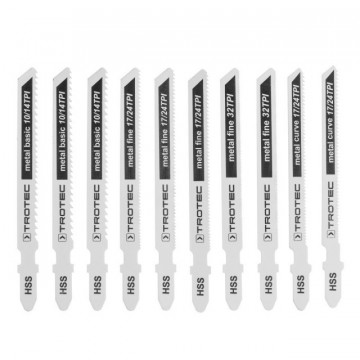 Trotzec Set von Metallsägenklingen - 10 Teile