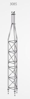 Turm 360 Zinkturm+RPR 3M (Ømáx Mast 52 mm)