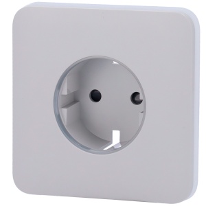 Type F Top de base - Compatible avec AJ -outletcore-basc - Protection contre la poussière, éclaboussures, objets - pas de contrôle de consommation - pas de télécommande - Couleur de brouillard