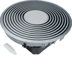 VanR12019005 - Ausgang der Limp/Wasserkappe Al D325 24 m schwarzer Hager EAN: 4012002247921