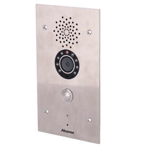 Vidéo IP - Caméra 2 MPX | Audio bidirectionnel - 2 relais | Poe, standard SIP - Interphone d'urgence - Cloud de maintenance - Connexion du moniteur et plaques via le cloud