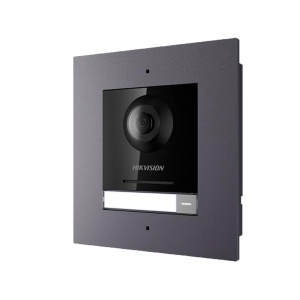 Videoporteiro IP - Câmara 2 Mpx - Áudio bidireccional - Aplicação móvel através do monitor - Apto para exterior IP65 - Montagem modular embutida (incluída)