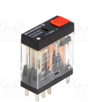 Weidmuller DRI424730LT 230VAC avec LED + Bouton de test 7760056345