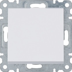 WL0010 - Lumina - Switch simple, White Hager Ean: 8694407000156