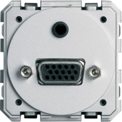 WXF641 - galería 2M Salida VGA + Jack 3,5mm HAGER Ean:3250617198912