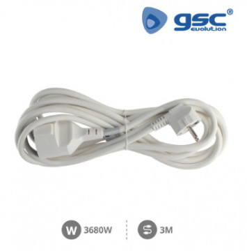 000100041 - 8436021940414EXTERESSION SUCKO (3x1,5 mm) 3m Weiß