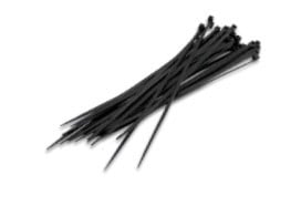 000900093 - 8436021940933Saco 100u Abraçadeiras 100% nylon 160x2,5mm Preto