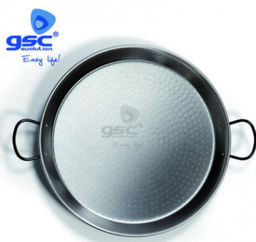 002701796 - 8411470000155Panela de paella em acero pulido Ø550mm 14-16 porciones