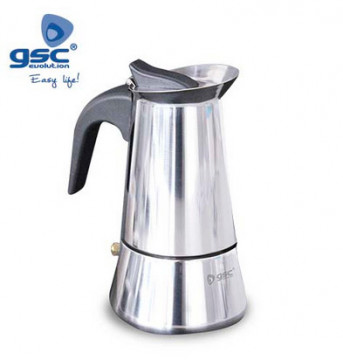 002703008 - 8433373030084Cafeteira de inducción Senidad 6 tazas
