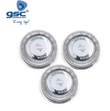 002703028 - 8433373030282Rotationsrasierklingen kompatibel mit PHILIPS HQ4