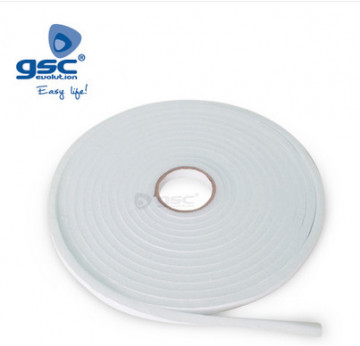 003803807 - 8433373038073Decapante adesivo de espuma 12mm - 10M Branco