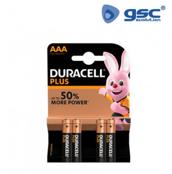 009000111 - 05000394141124te Aleline Duracell Plus LR03 (AAA), Blister 4