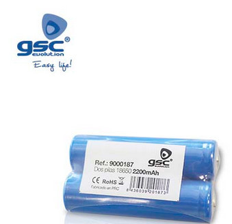 009000187 - 8436039201873 RELATÉ DÉBATEIA 2X18650 2200MAH