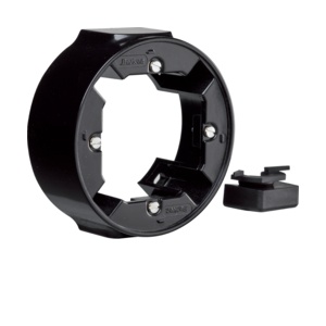100101 - 1930 - Quadro montagem superf. x1, preto HAGER EAN:4011334214885
